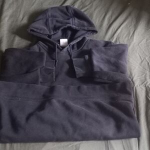 Nike Men's Dark Gray Hoodie Sweater